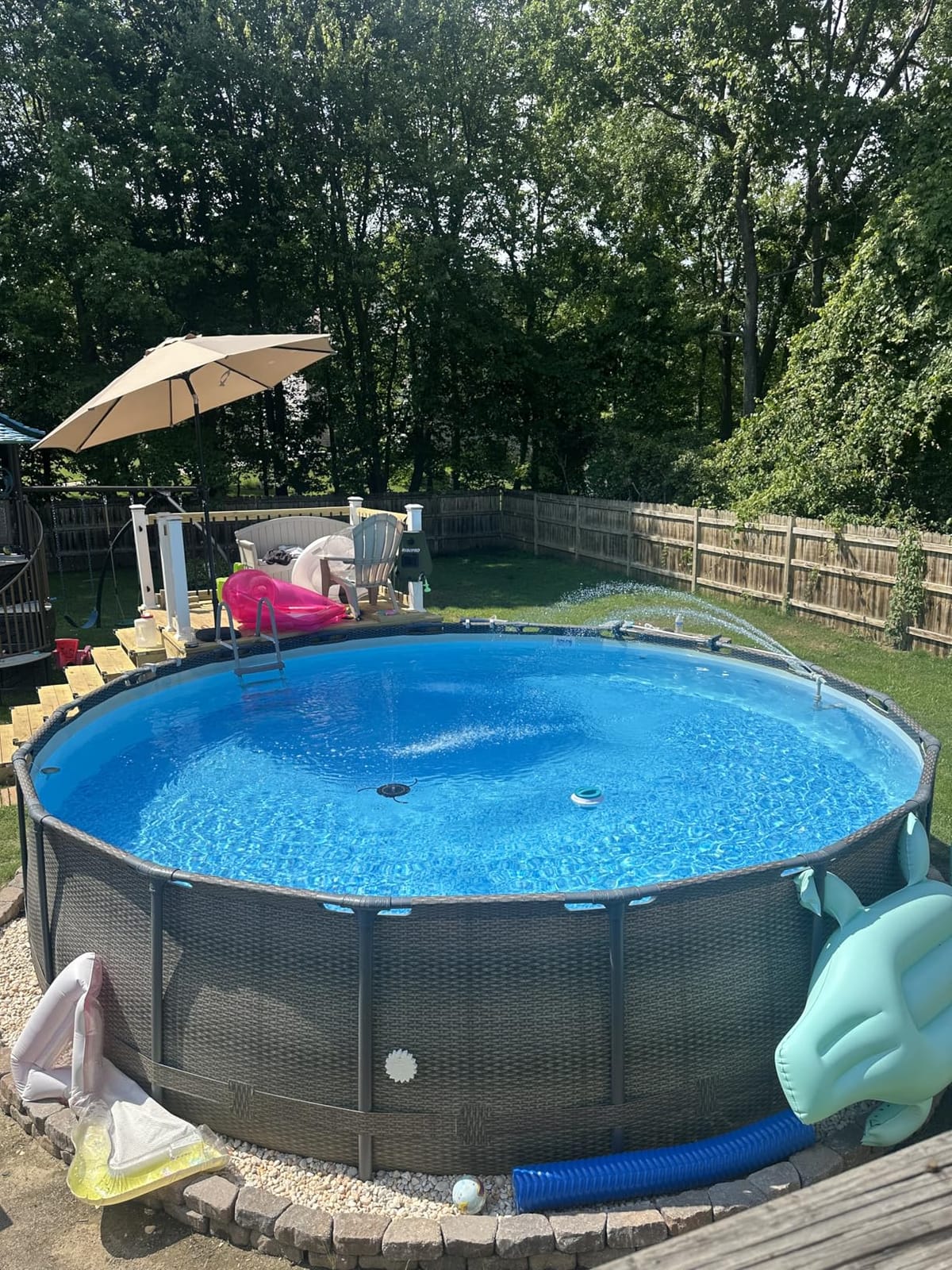 INTEX Krystal Clear 2,800 GPH Sand Filter Pump for Above Ground Pools customer photo 1