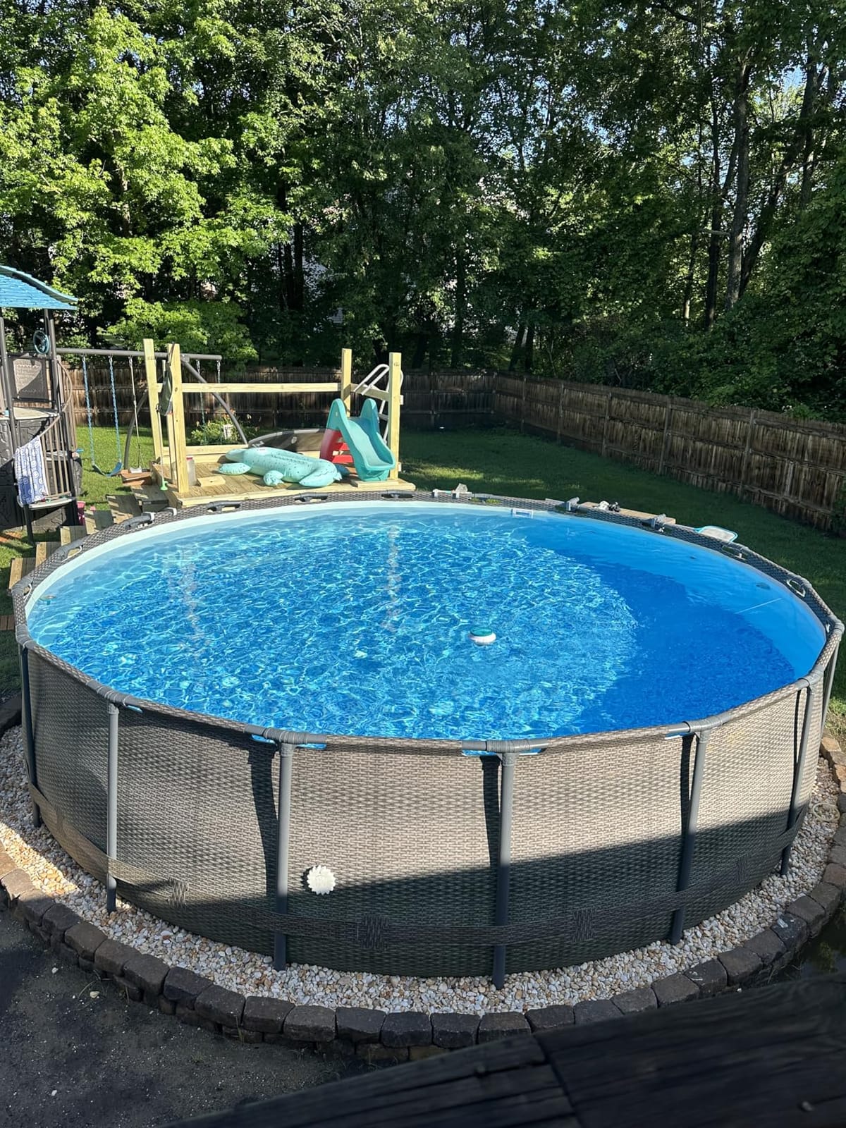 INTEX Krystal Clear 2,800 GPH Sand Filter Pump for Above Ground Pools customer photo 2