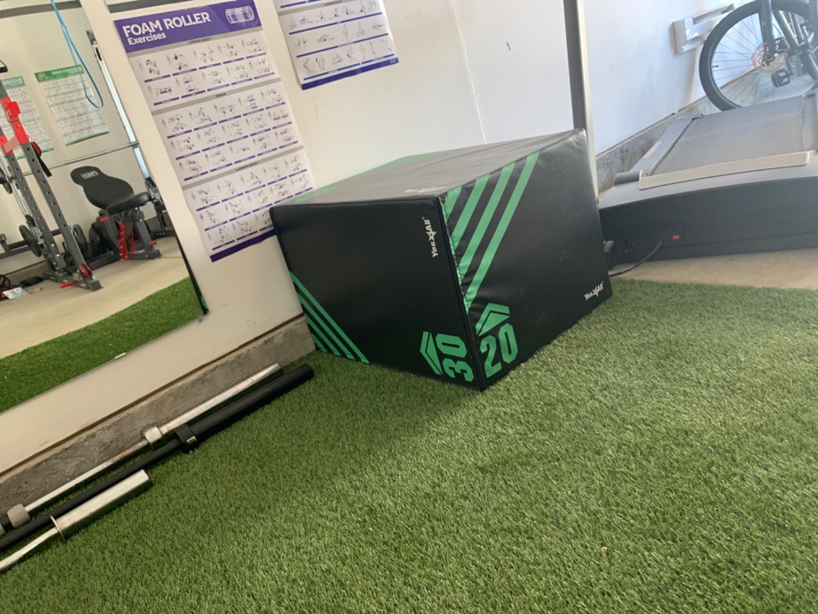 Yes4All 3 in 1 Foam Plyometric Jump Box for Training & Conditioning - Plyo Jump Box for Fitness Workout Exercise customer photo 1