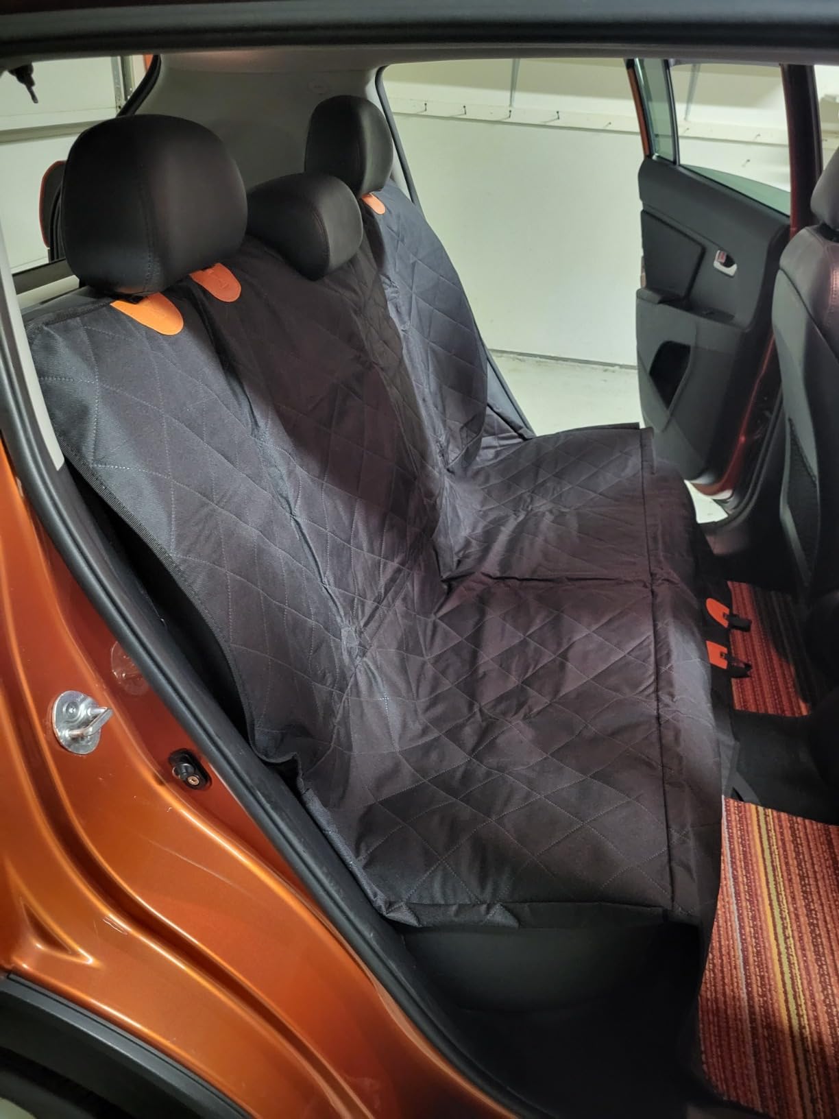 Kytely Dog Car Seat Cover for Back Seat, Waterproof Hammock for Car&SUV customer photo 2