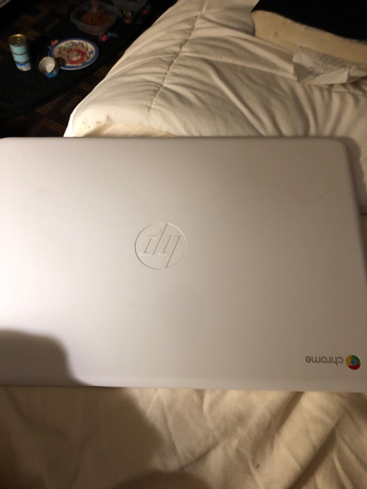HP Chromebook 14-inch Laptop with 180-Degree Swivel, AMD Dual-Core A4-9120 Processor, 4 GB SDRAM, 32 GB eMMC Storage, Chrome OS (14-db0020nr, Chalkboard Gray) customer photo 2