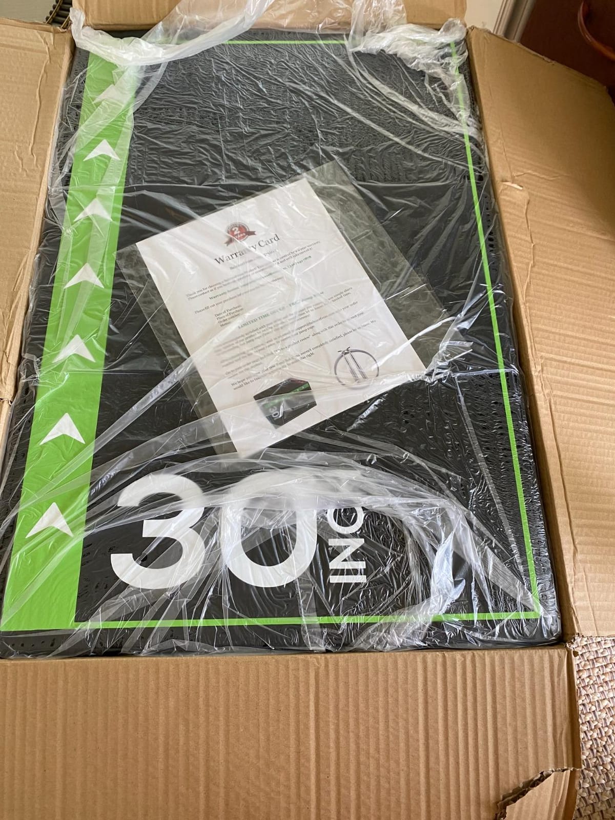 BalanceFrom 3-in-1 Foam Plyometric Jump Box for Home Gym, Multiple Heights. customer photo 1