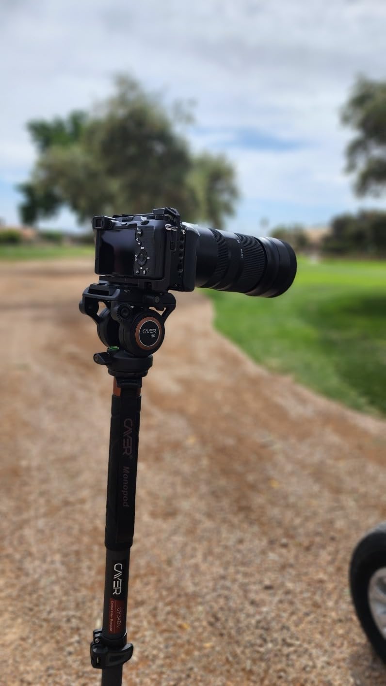 Cayer CF34 Carbon Fiber Monopod, 72