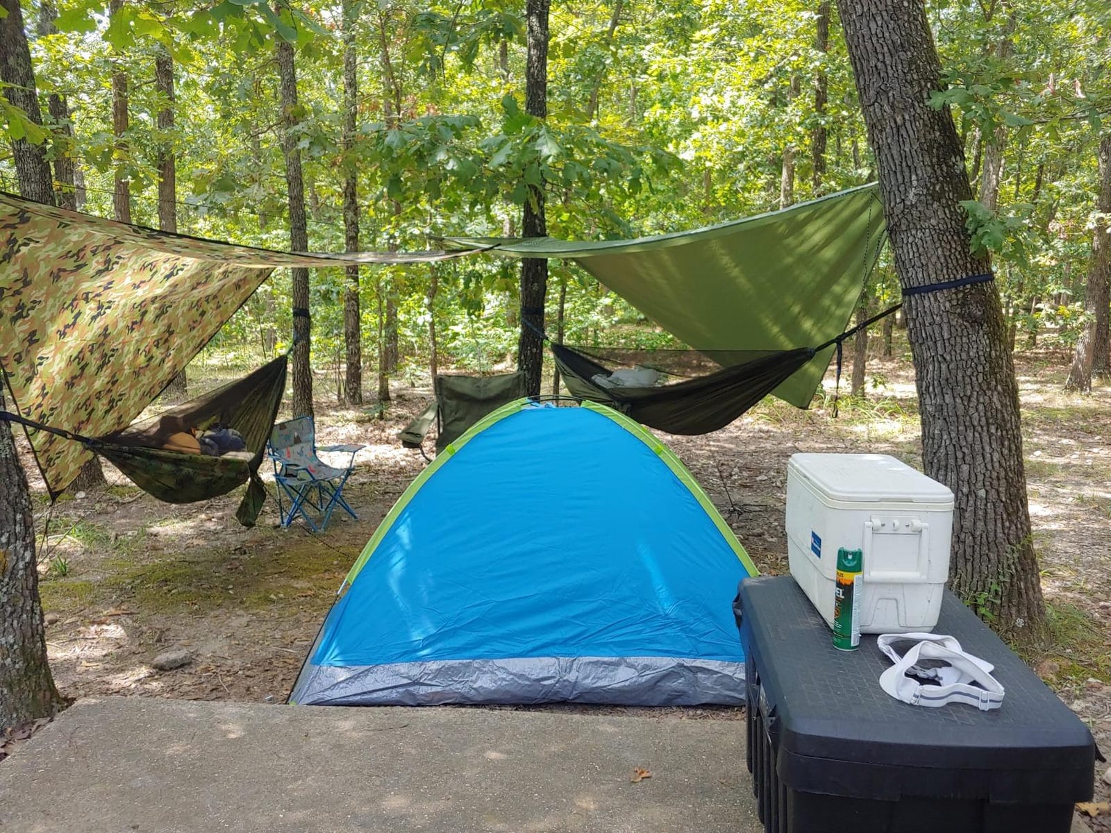 Camping Hammock with Mosquito Net and Rain Fly - Travel Hammock Bug Net - Hammock Tent for Outdoor Hiking Backpacking Travel Camping Accessories and Camping Gear… customer photo 2