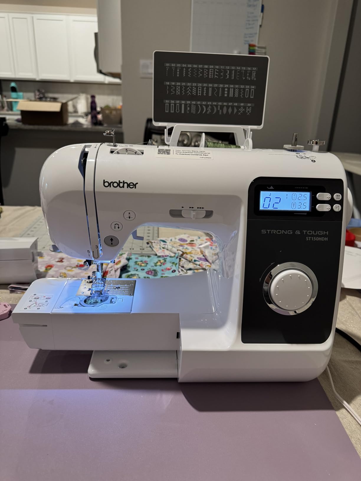 Brother ST150HDH Strong and Tough Sewing Machine 50 Stitches customer photo 2