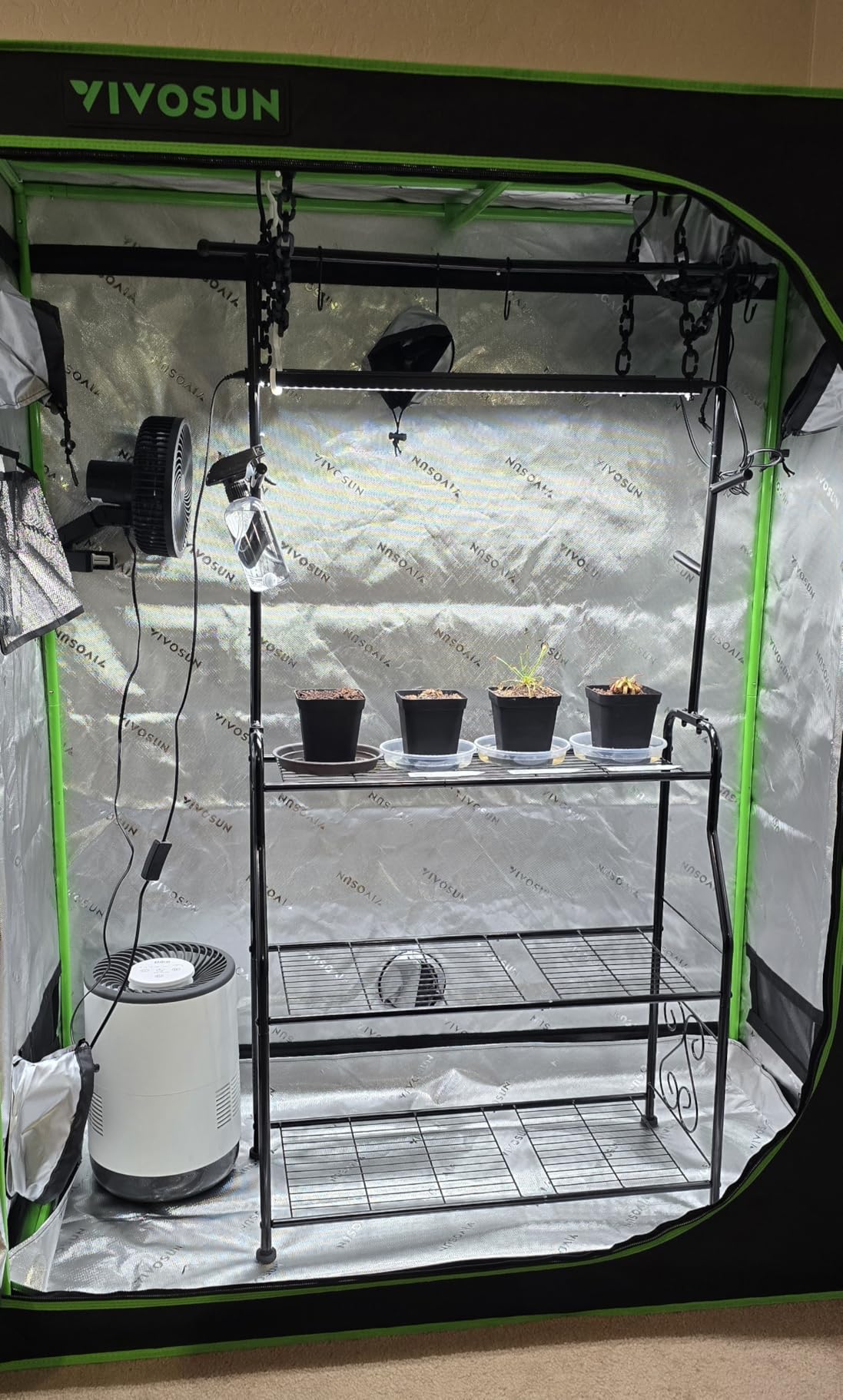 VIVOSUN 5x3 Grow Tent 60