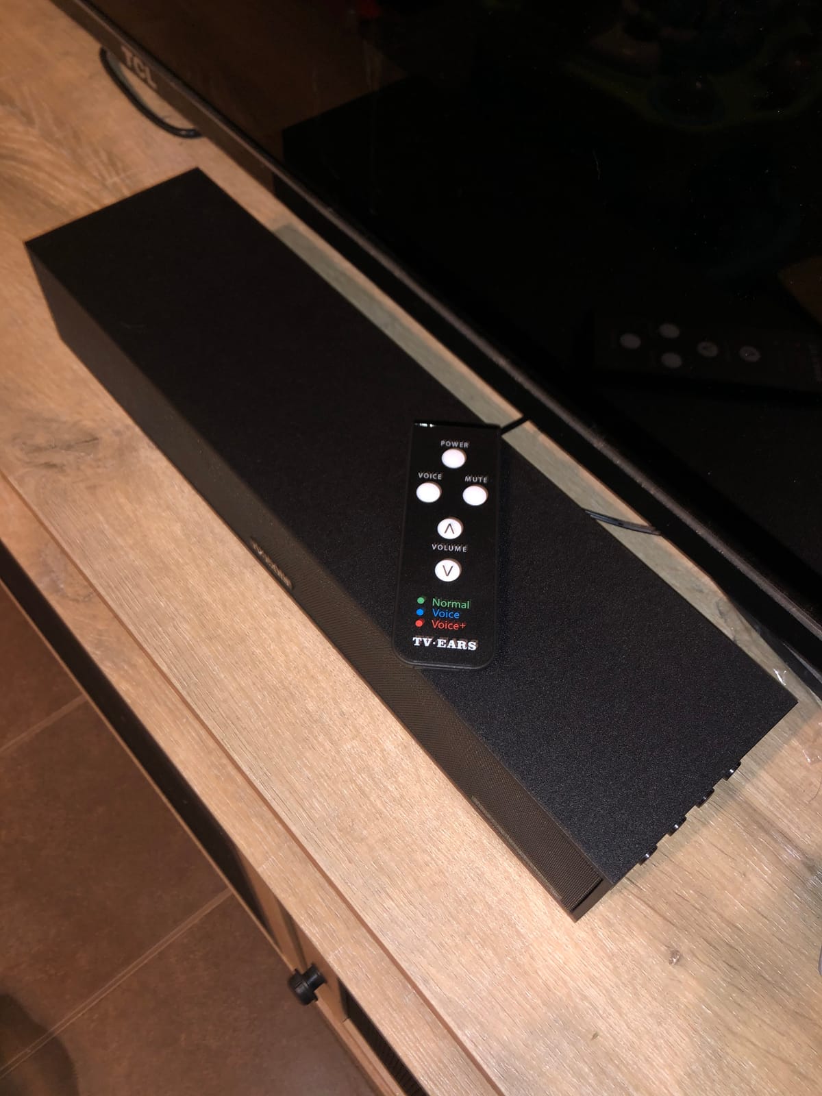 TV · Ears Sound Bar for TV, Voice Clarifying, Long Range Television Speakers, 17