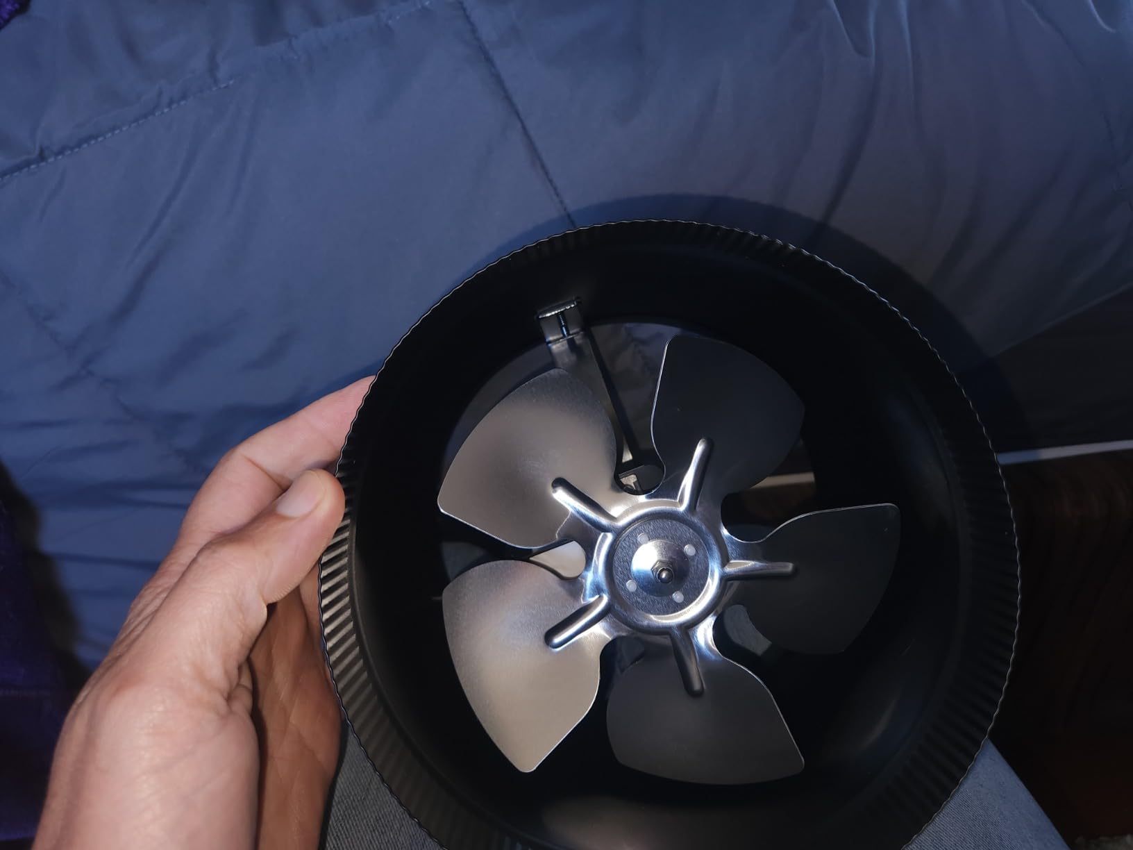 AC Infinity RAXIAL S6, Inline Booster Duct Fan 6” with Speed Controller customer photo 1