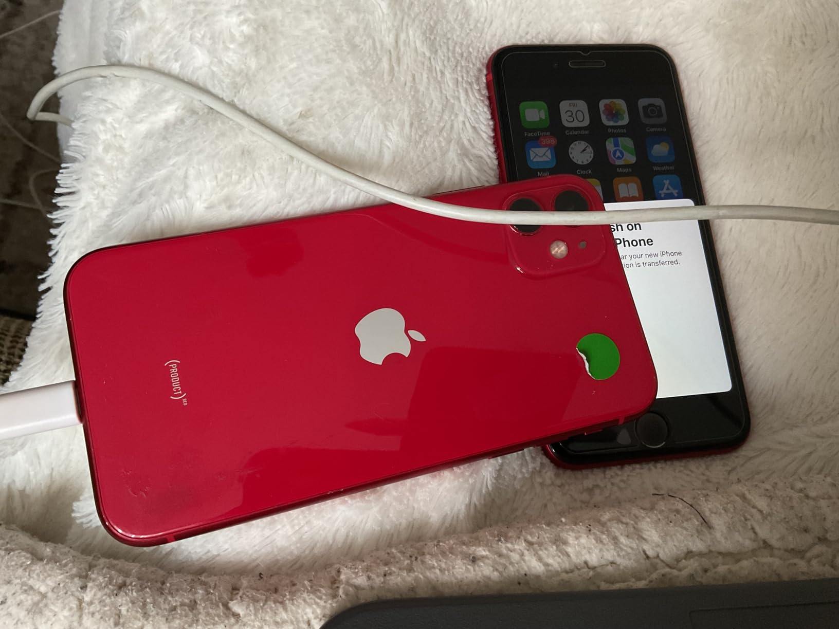 Apple iPhone 11, 128GB, Red - Unlocked (Renewed) customer photo 1
