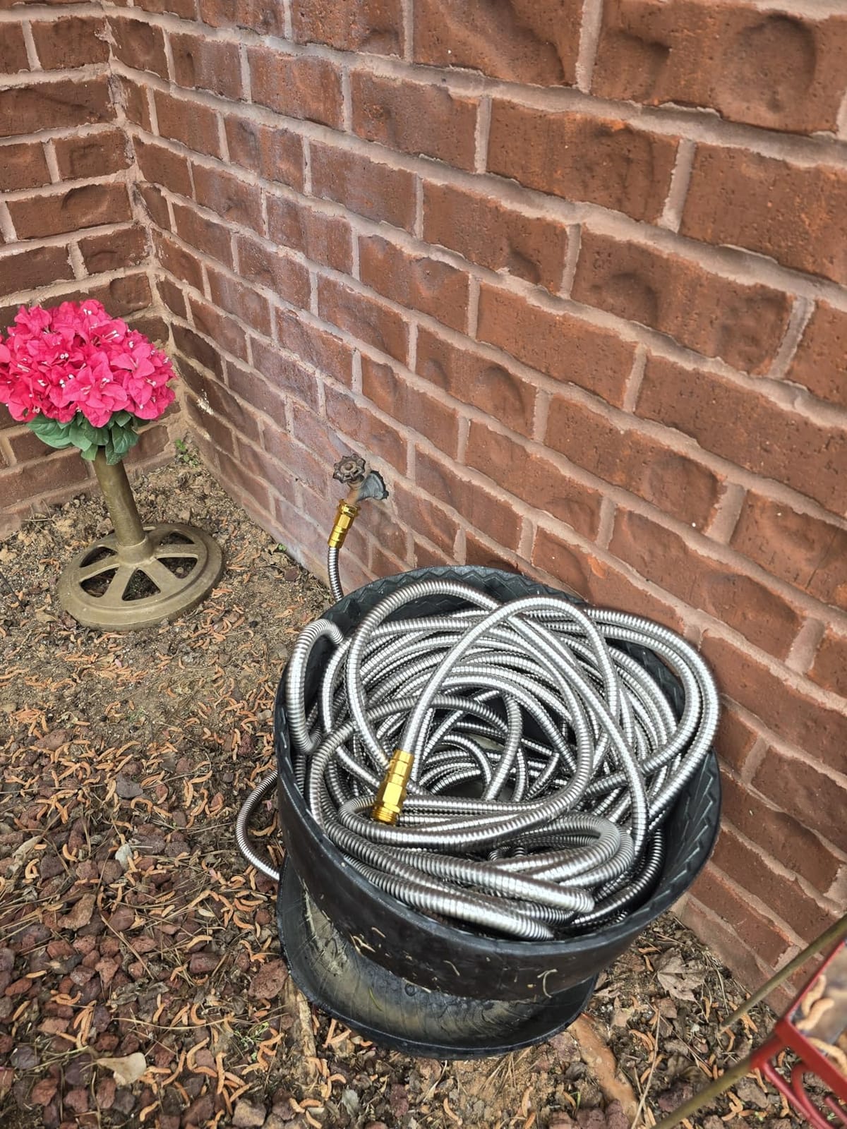 Rosy Earth 100 FT Garden Hose Expandable, 304 Stainless Steel Water Hose customer photo 2