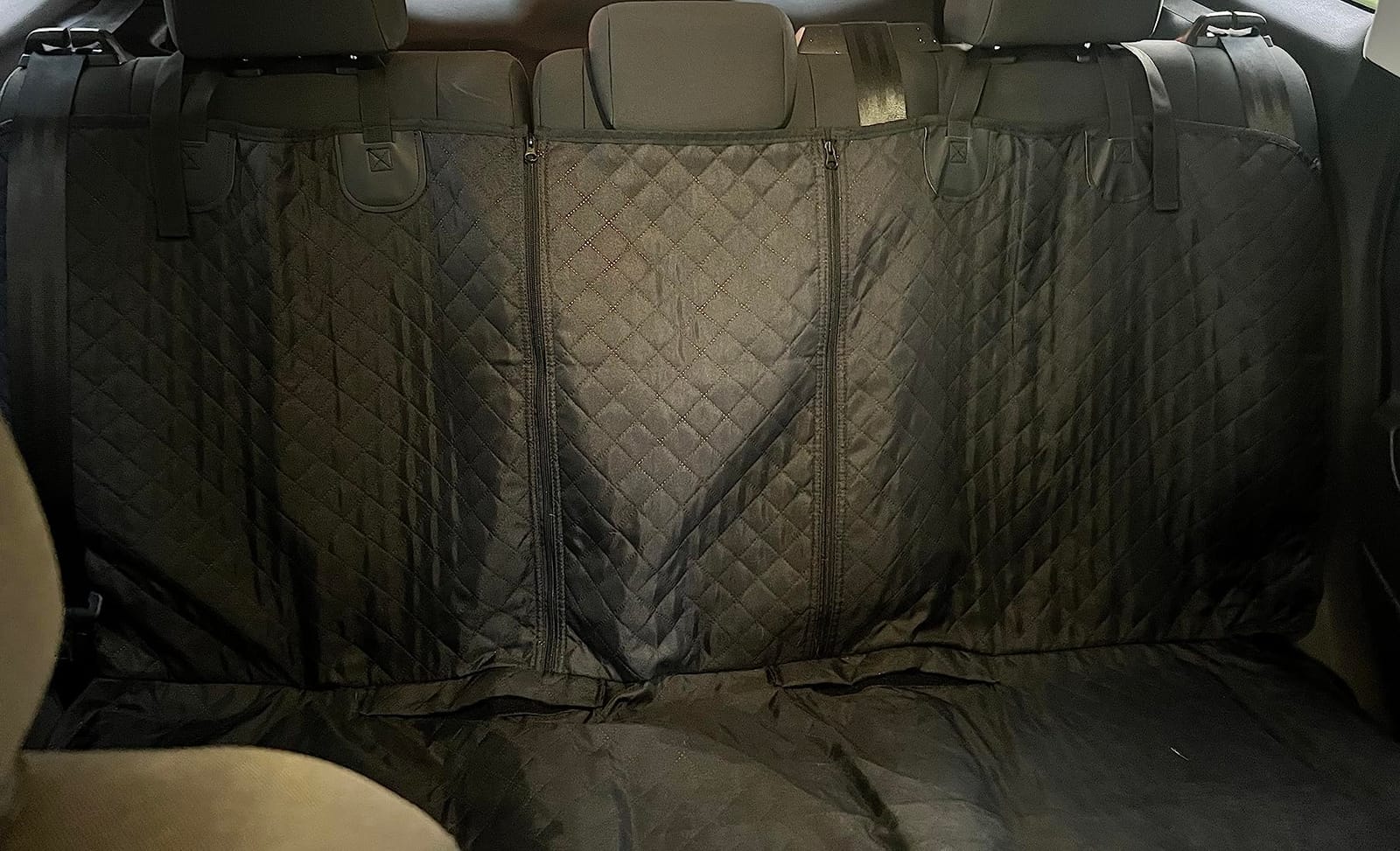 Honest Dog Car Seat Covers, Dog seat Cover with Side Flap for Cars, Trucks, and Suv's - Waterproof & Nonslip Pet Seat Cover for Backseat customer photo 1