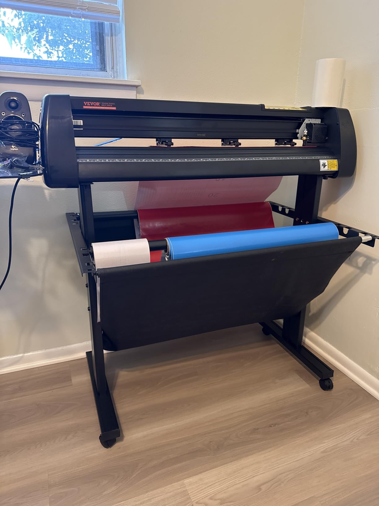VEVOR Vinyl Cutter Machine 34 inches Bundle Manual Vinyl Plotter Cutter customer photo 1