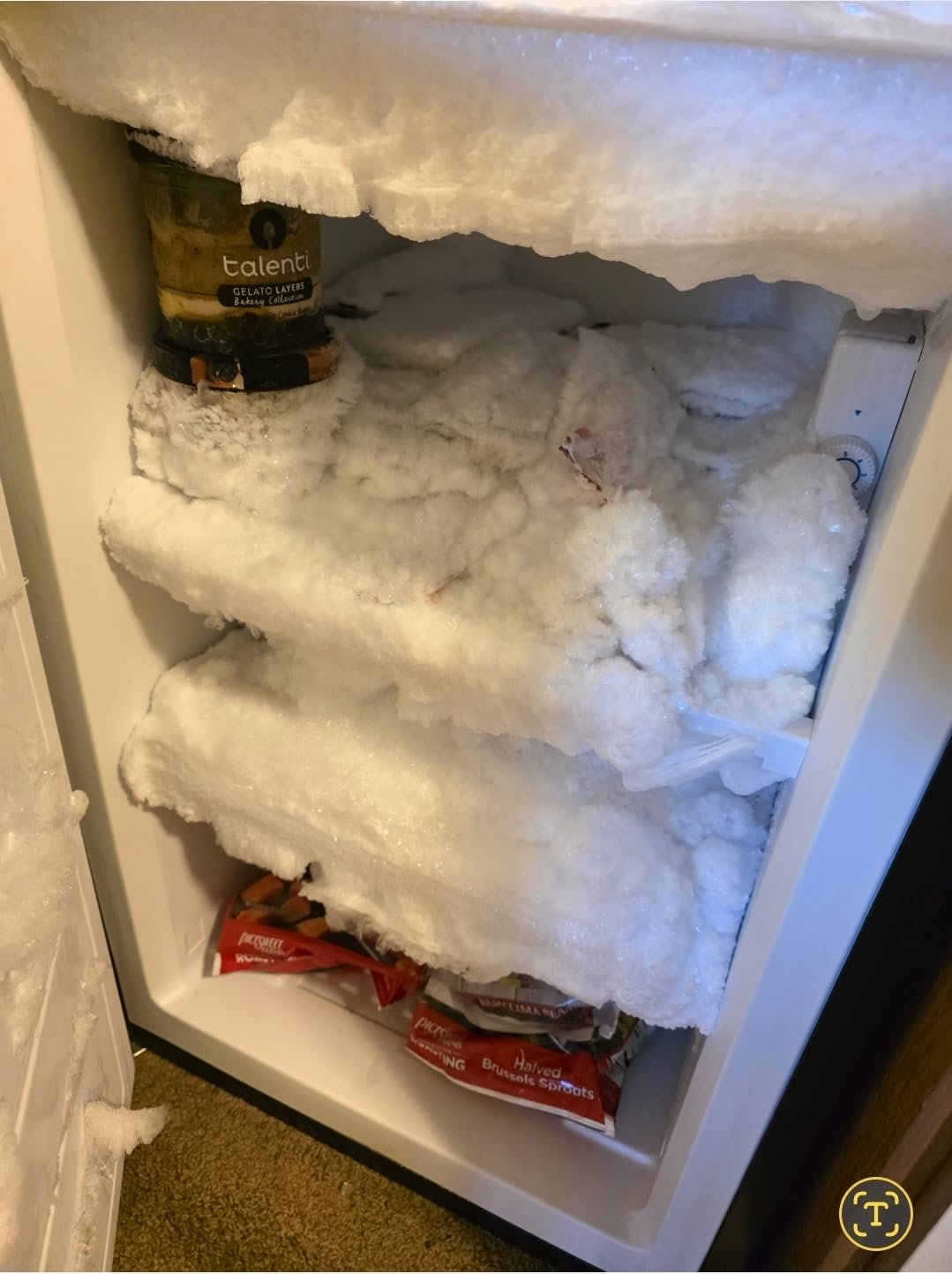 Kismile Small Freezer Upright, 3.0 Cu.ft Mini Freezer, Stainless Steel customer photo 2