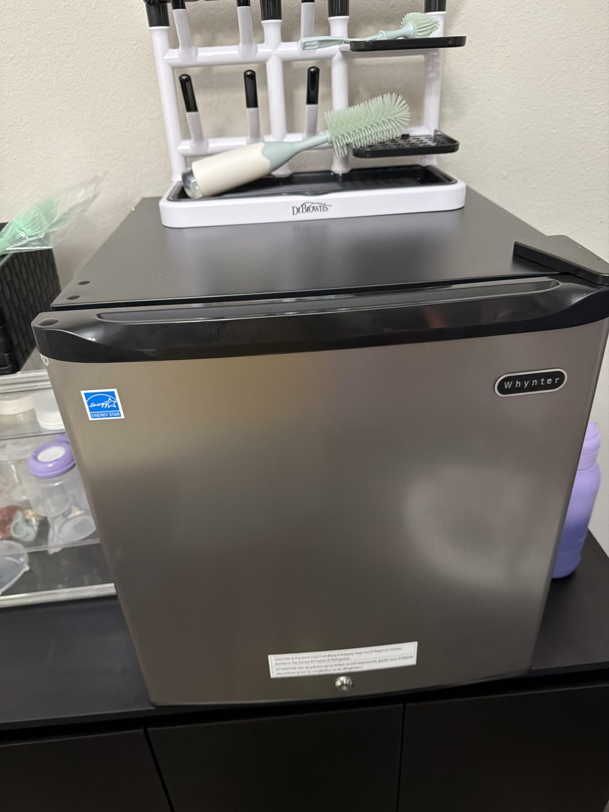 Whynter Upright Mini Freezer, 3.1 Cu Ft, Silver, CUF-301SS customer photo 1