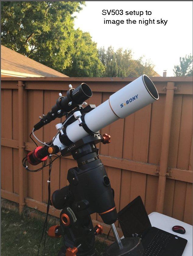 SVBONY SV503 Upgraded ED Refractor Telescope, 80mm F7 with Field Flattener customer photo 1
