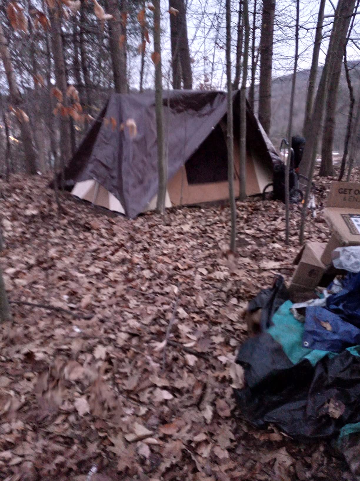Teton Sports Canvas Tents, Tent for Family Camping in All Seasons, The Right Shelter for Your Base Camp, Waterproof customer photo 1