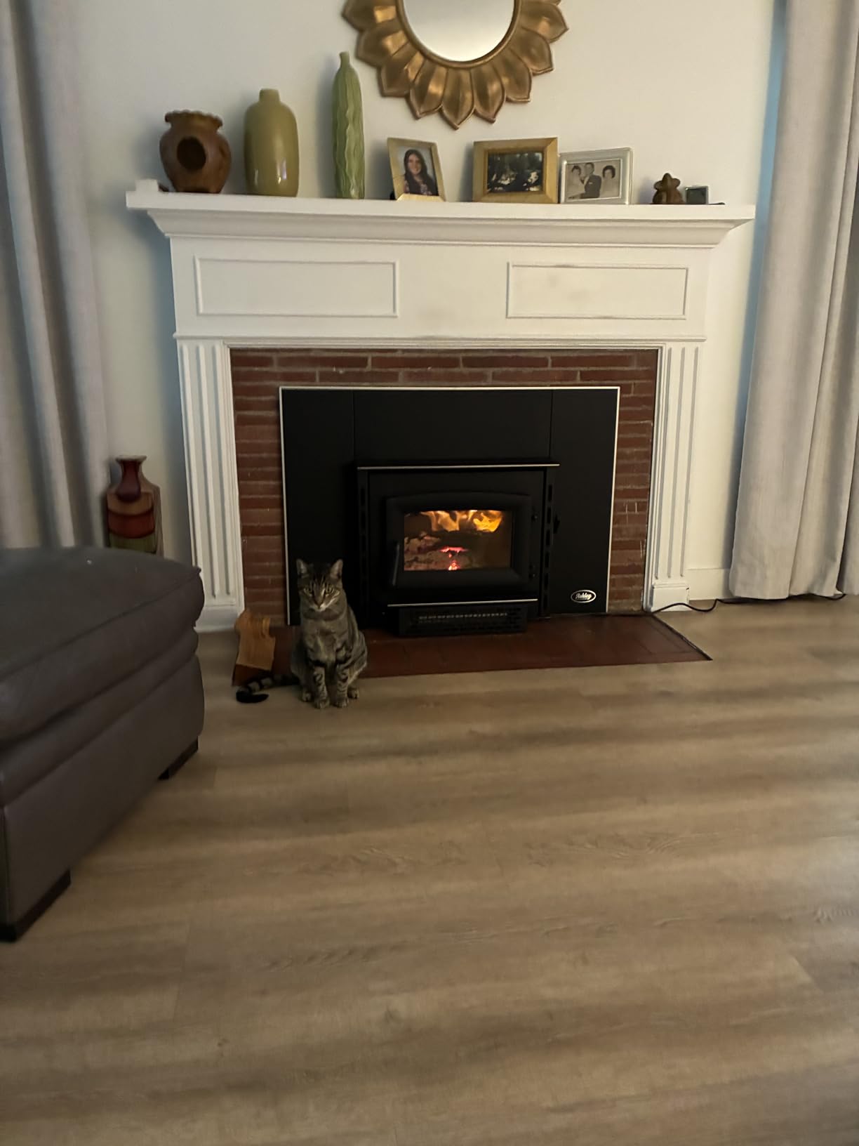 Ashley Hearth AW1820E 1,200 Sq. Ft. Wood Stove Insert , Black customer photo 2