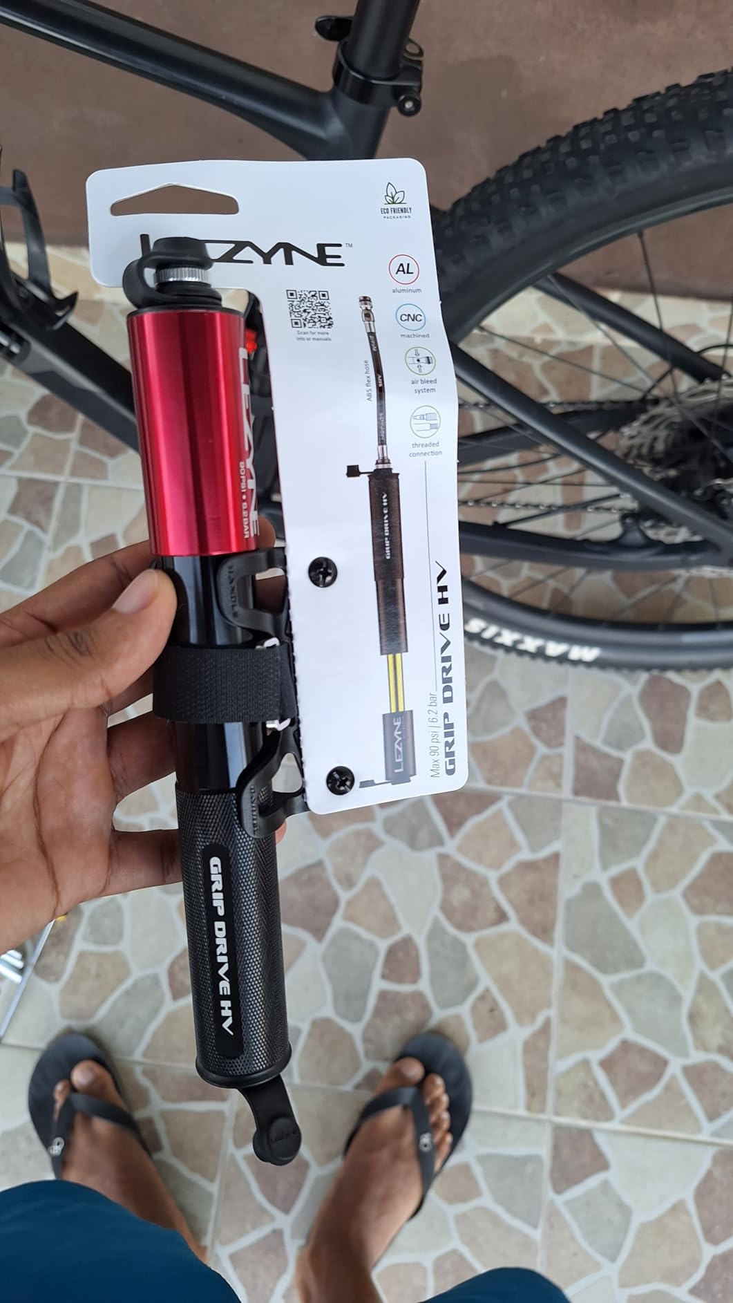 LEZYNE Grip Drive HV High Volume Bike Hand Pump customer photo 2