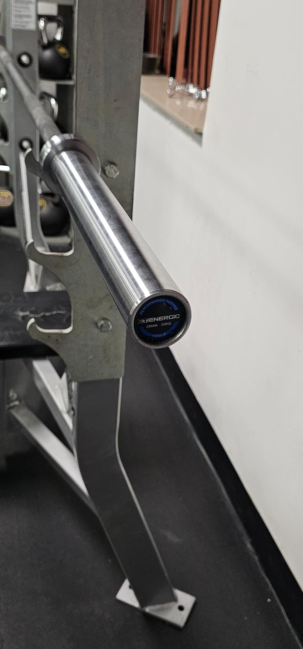 7FT Alloy Steel Olympic Barbell, 1500LB 45LB customer photo 2