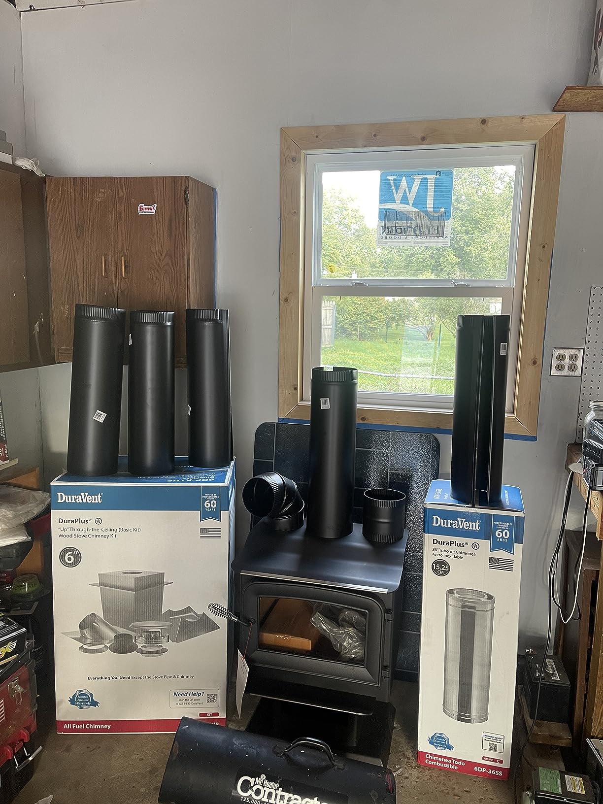 Ashley Hearth AW1120E-P 1,200 sqft Wood Stove with Legs and Pedestal customer photo 2