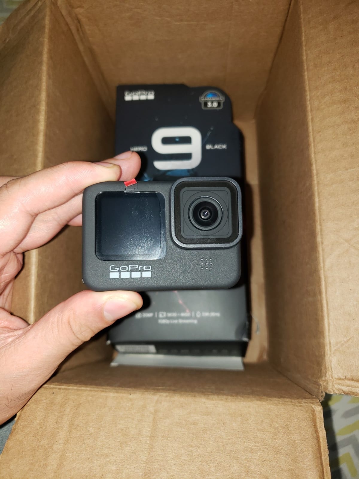 GoPro HERO9 Black - Waterproof Action Camera with Front LCD and Touch Rear Screens, 5K Ultra HD Video, 20MP Photos, 1080p Live Streaming, Webcam, Stabilization customer photo 2