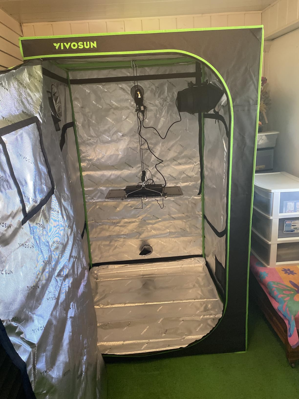 VIVOSUN Complete Grow Tent Kit for 2x2 ft Indoor Growing, 24