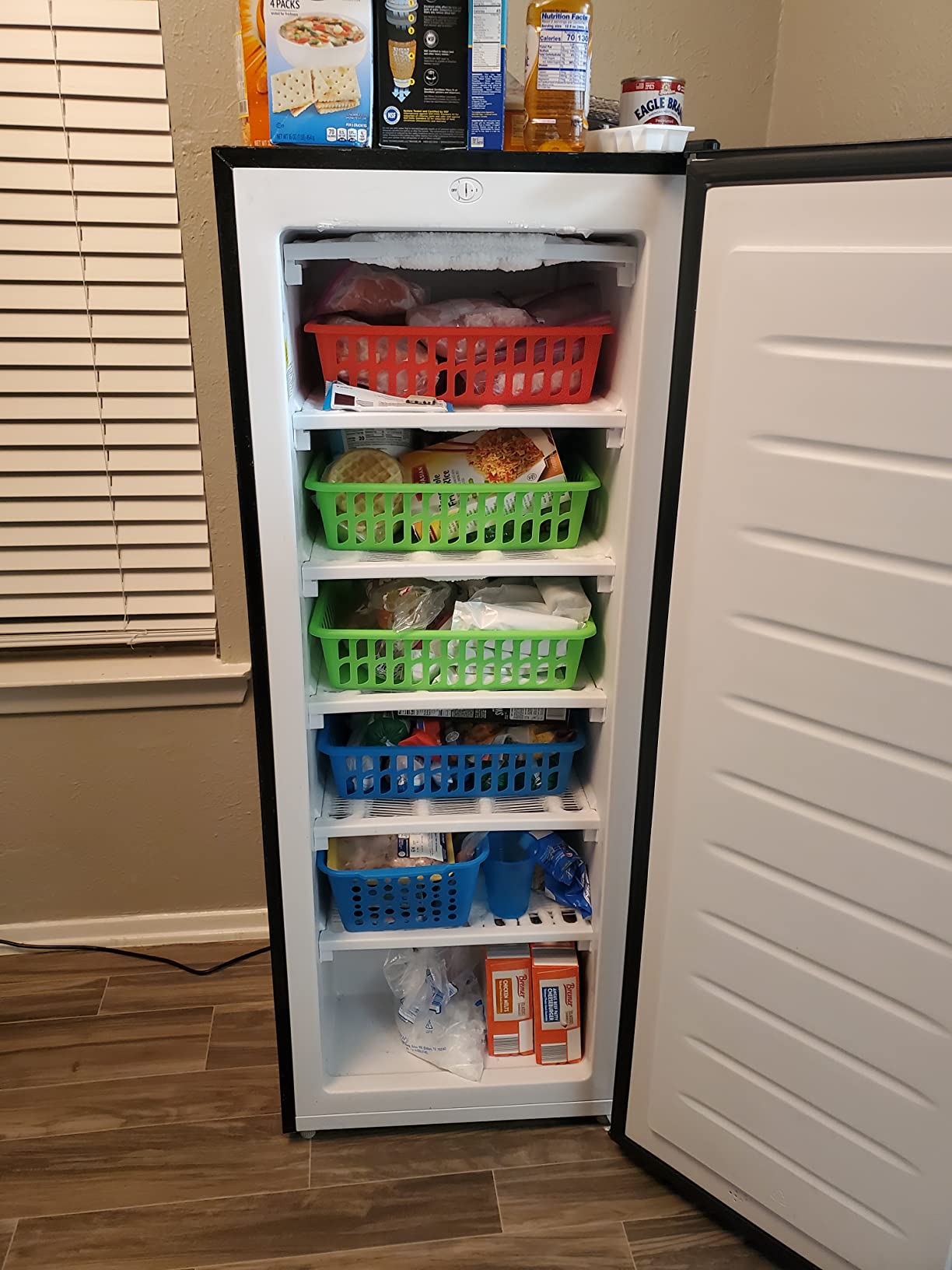 Frigidaire EFRF114-6COM Upright Freezer 1.1 cu ft Stainless Platinum Design Series, Silver customer photo 2