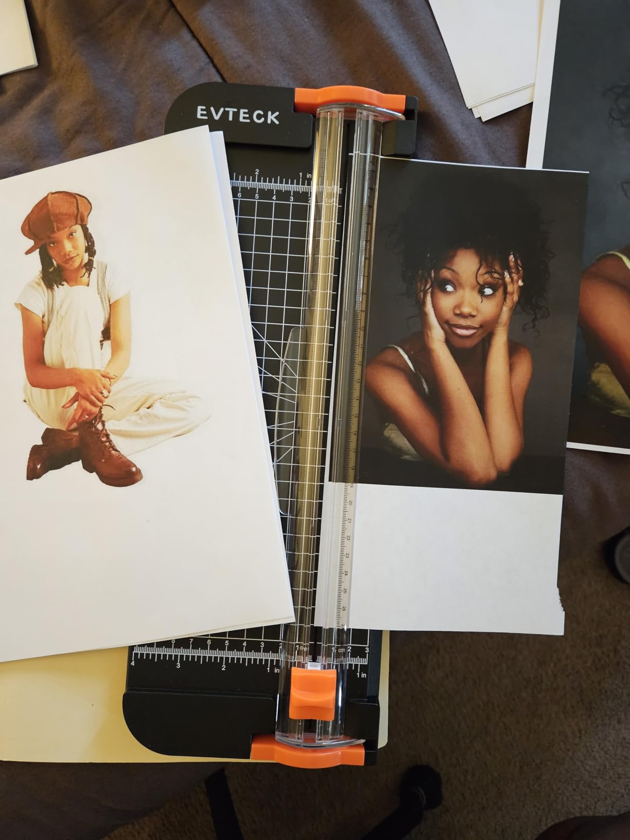 Evteck A4 Paper Cutter Slider Trimmer for Cardstock Photo Vinyl customer photo 1