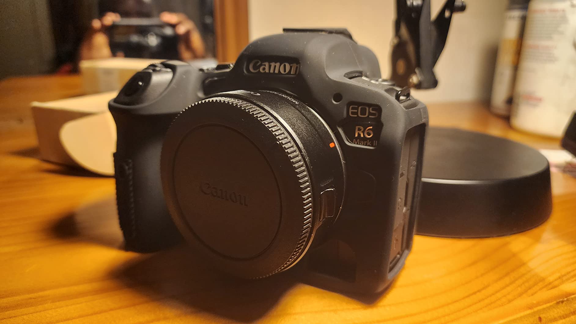 easyCover - Silicone camera case - Protection for your camera Canon R5 / R6 / R6 Mark II /R6 Mark III customer photo 2