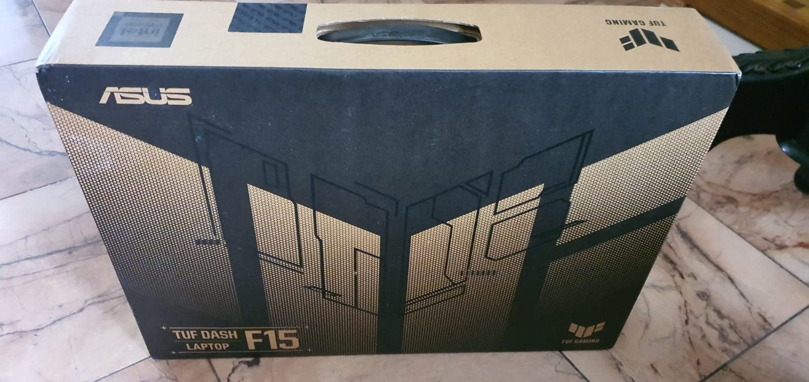 ASUS TUF Dash 15 (2021) Ultra Slim Gaming Laptop, 15.6â€ 144Hz FHD, GeForce RTX 3050 Ti, Intel Core i7-11370H, 8GB DDR4, 512GB PCIe NVMe SSD, Wi-Fi 6, Windows 10, Eclipse Grey Color, TUF516PE-AB73 customer photo 1