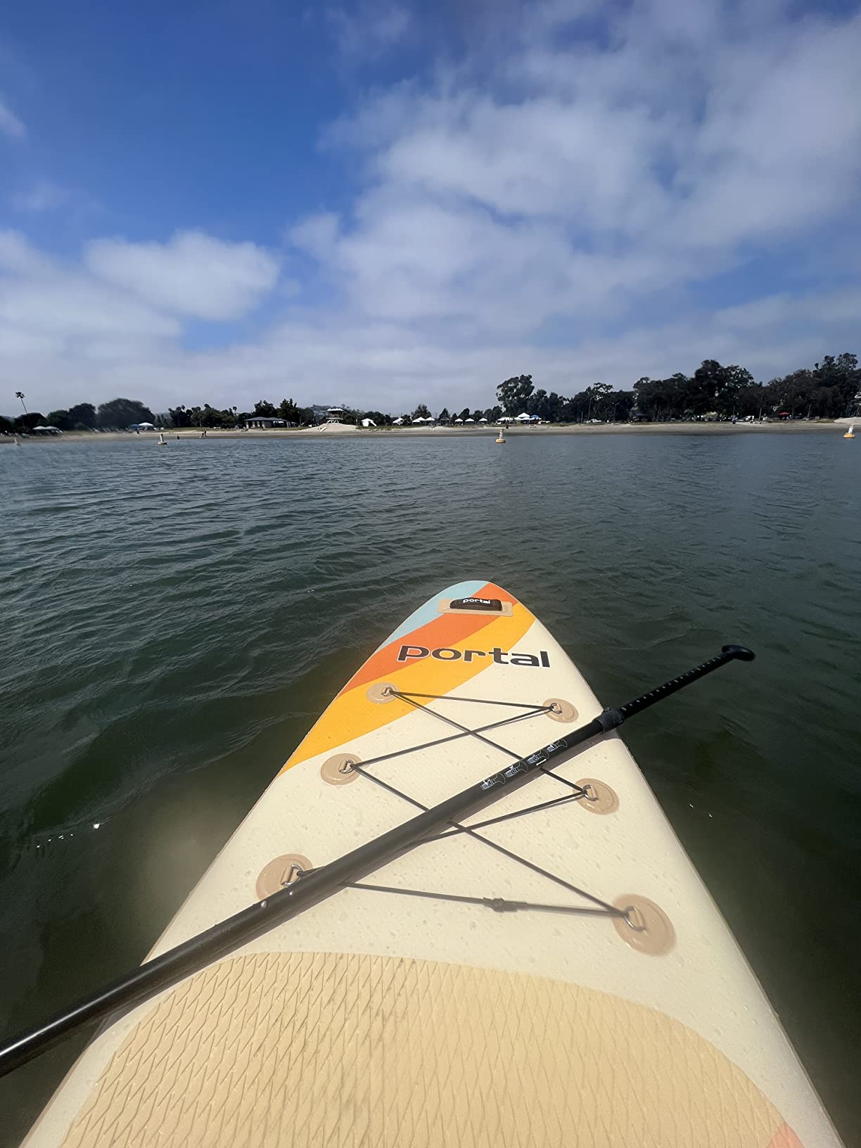 PORTAL SUP Inflatable Paddle Board for Adults 10'6'' Stand Up Paddleboard,Non-Slip Deck Blow up Paddle Boards with Adjustable Paddle, Carry Bag, and Repair Kit customer photo 1