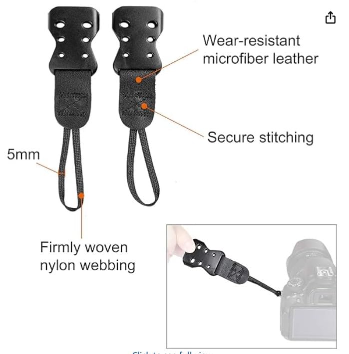 Vigorport Camera Strap, Cross Shoulder Straps, Quick Release Chest Harness customer photo 1