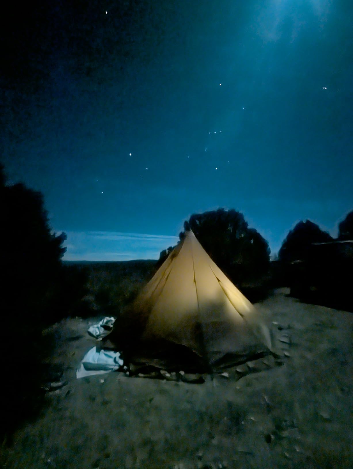 OneTigris Rock Fortress Hot Tent with Stove Jack, 4 Season, 4-6 Person Tipi for Camping, Backpacking, Hunting, Fishing - Waterproof, Wind-Proof customer photo 1