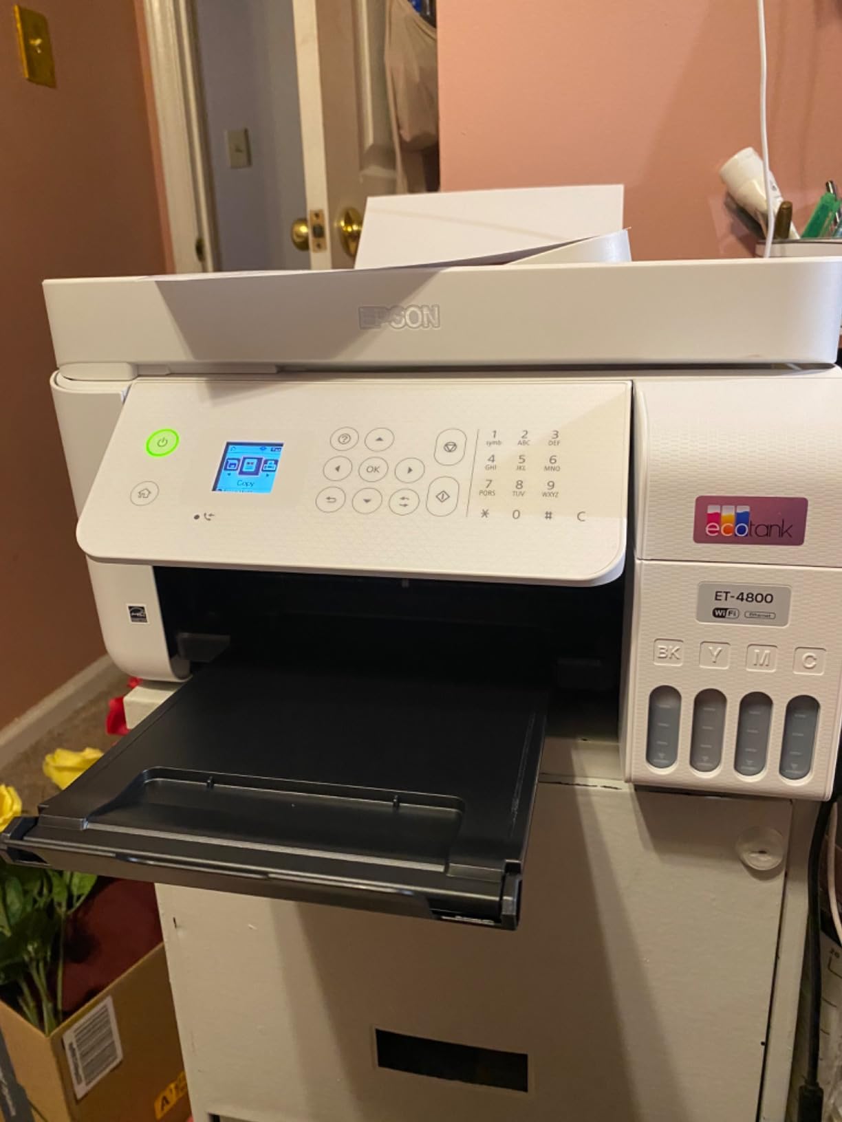 Epson EcoTank ET-4800 Wireless Color All-in-One Supertank Printer customer photo 2