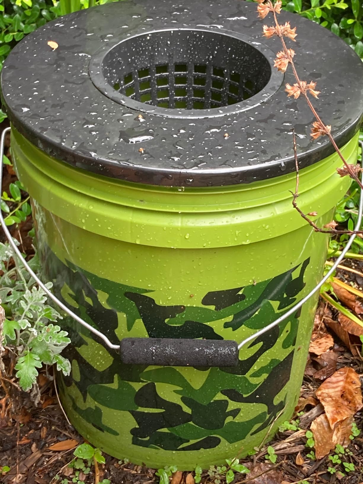 Net Pots 6 Inch for 5 Gallon Bucket (6 Pack), Hydroponic BPA-Free DWC Basket Lids customer photo 2