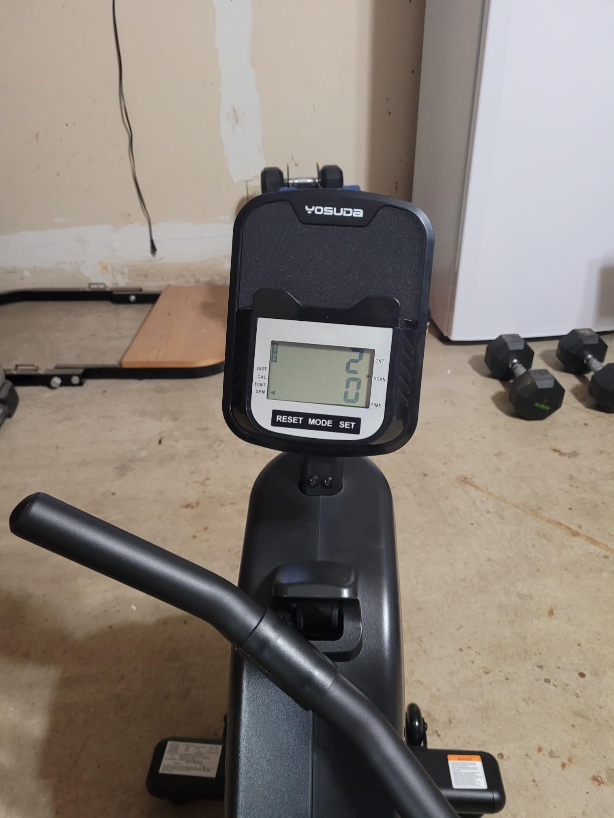 YOSUDA PRO Magnetic Rowing Machine for Home Use-Foldable Rower with 400lbs Weight Capacity and 16 Level Resistance customer photo 2