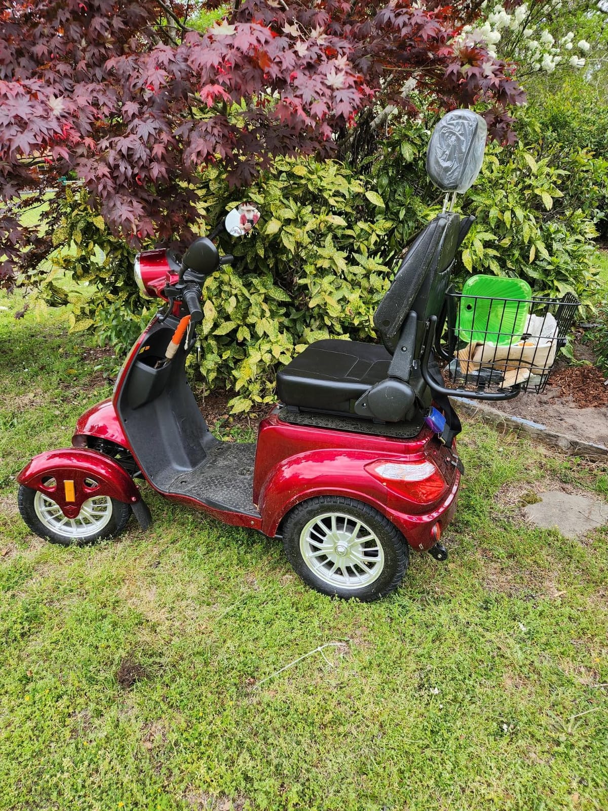Heavy Duty 4 Wheel Mobility Scooters for Seniors & Adults 500lbs Capacity - Electric Powered Chair - 1000W All Terrain Fast Mobility Scooter for Travel w/Long Range Battery Remote Key customer photo 1