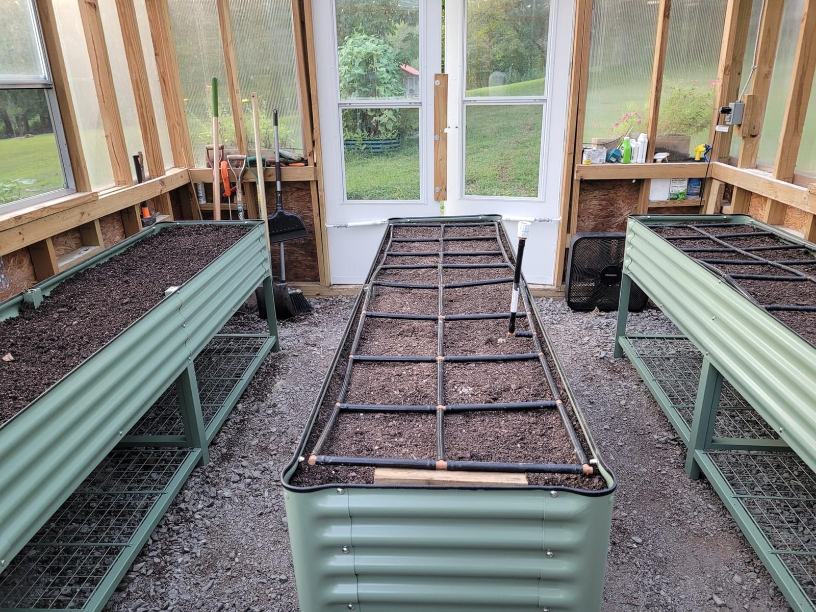 Garden Grid 3x6 | Raised Garden Irrigation System | Prebuilt, No Dry Spots customer photo 2