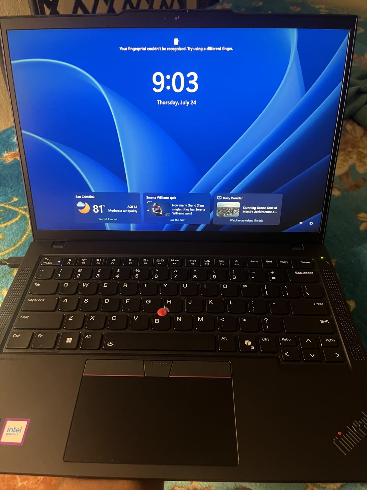 Lenovo ThinkPad T14 Gen 6 Laptop, Intel Ultra 5 225U, 16GB DDR5, 512GB SSD customer photo 1
