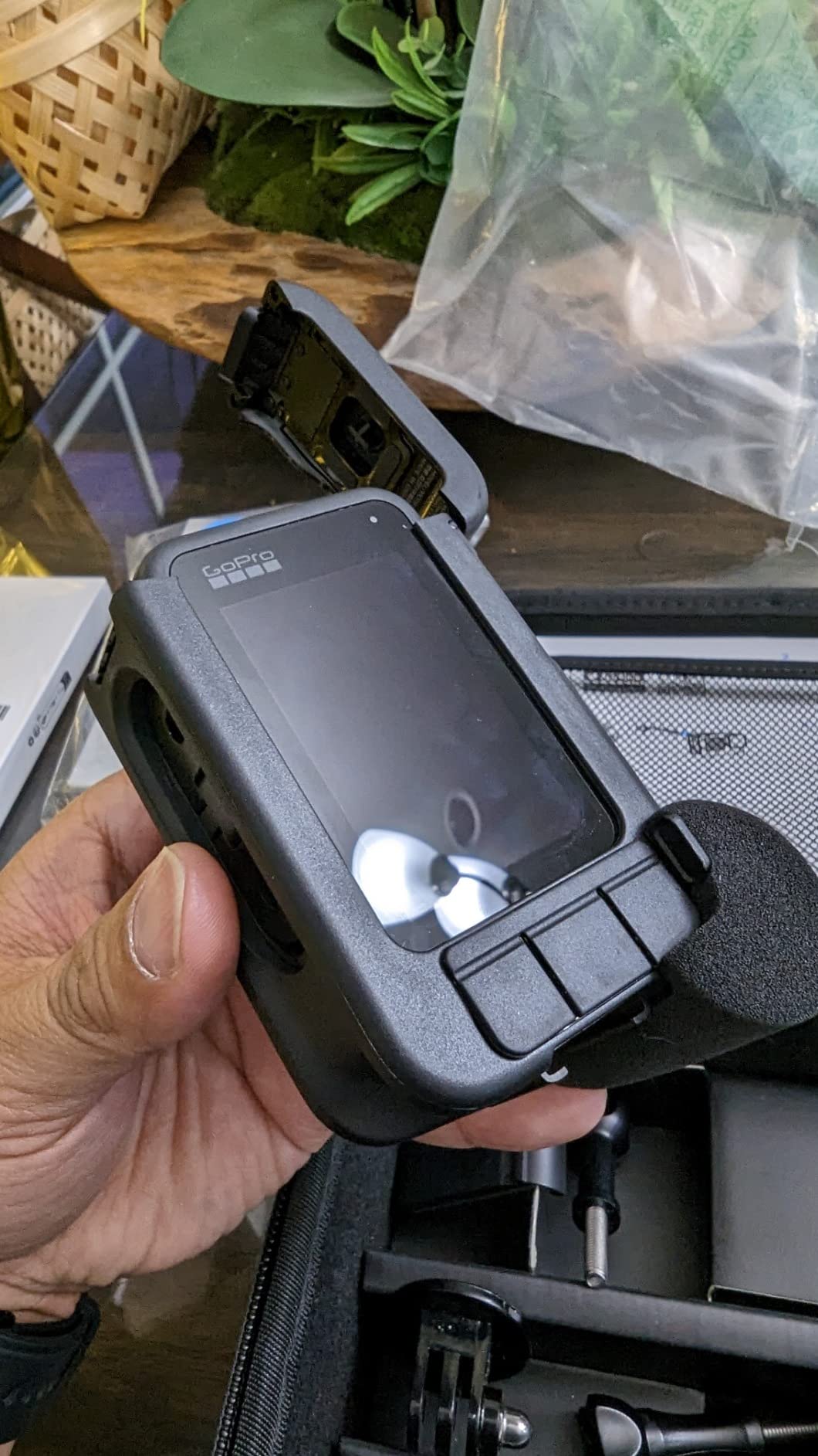 GoPro HERO11 Black Creator Edition - Includes HERO11 , Volta (Battery Grip, Tripod, Remote), Media Mod, Light Mod, Enduro Battery, and Carrying Case customer photo 2