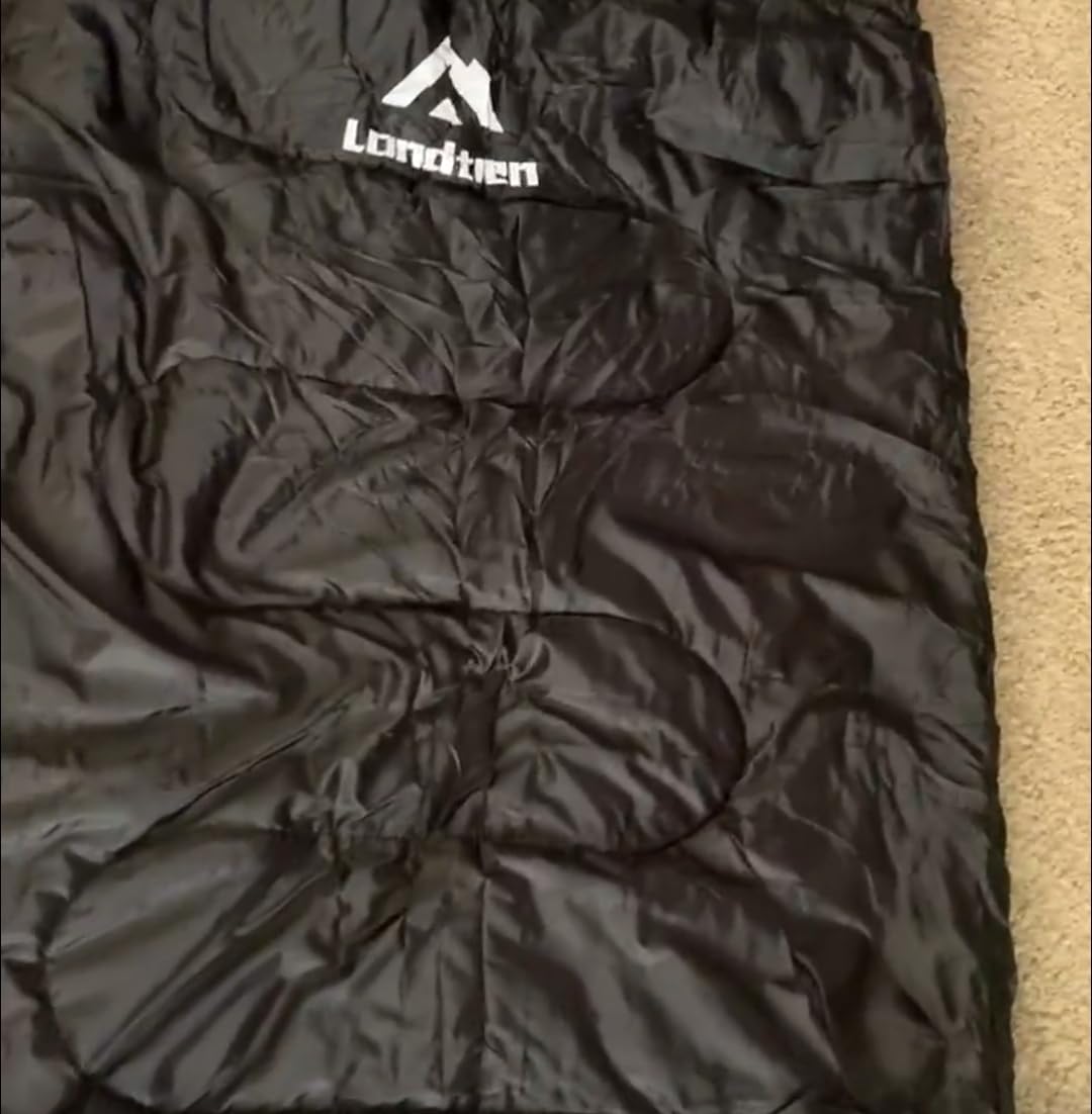 LONDTREN Large 0 Degree Sleeping Bags for Adults Cold Weather Sleeping Bag Camping Winter Below Zero 20 15 Flannel Big and Tall XXL customer photo 2