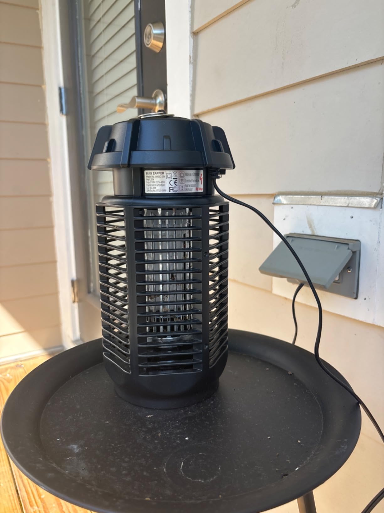 LiBa Bug Zapper Outdoor 4000V 20W, IPX4 Waterproof Insect Killer for Yard customer photo 1