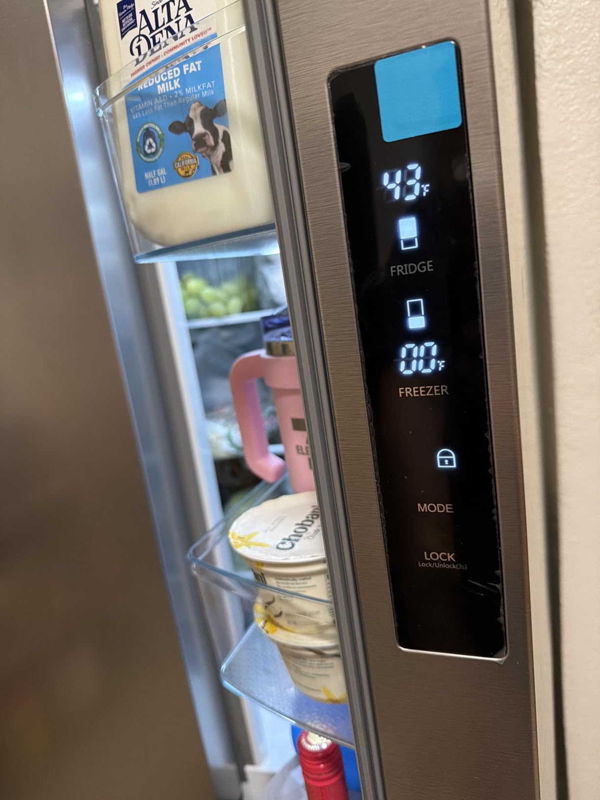 Avanti French Door Refrigerator with Bottom Freezer 30-Inch Wideâ€‹, Frost Free Technology, Large Capacity with Adjustable Shelves, Door Bins & Crisper Drawers, 17.5 Cu.Ft., Stainless Steel customer photo 2