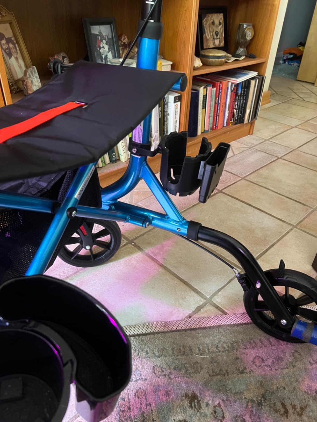 WALK MATE Rollator Walker for Seniors with Seat, Lightweight Foldable customer photo 1