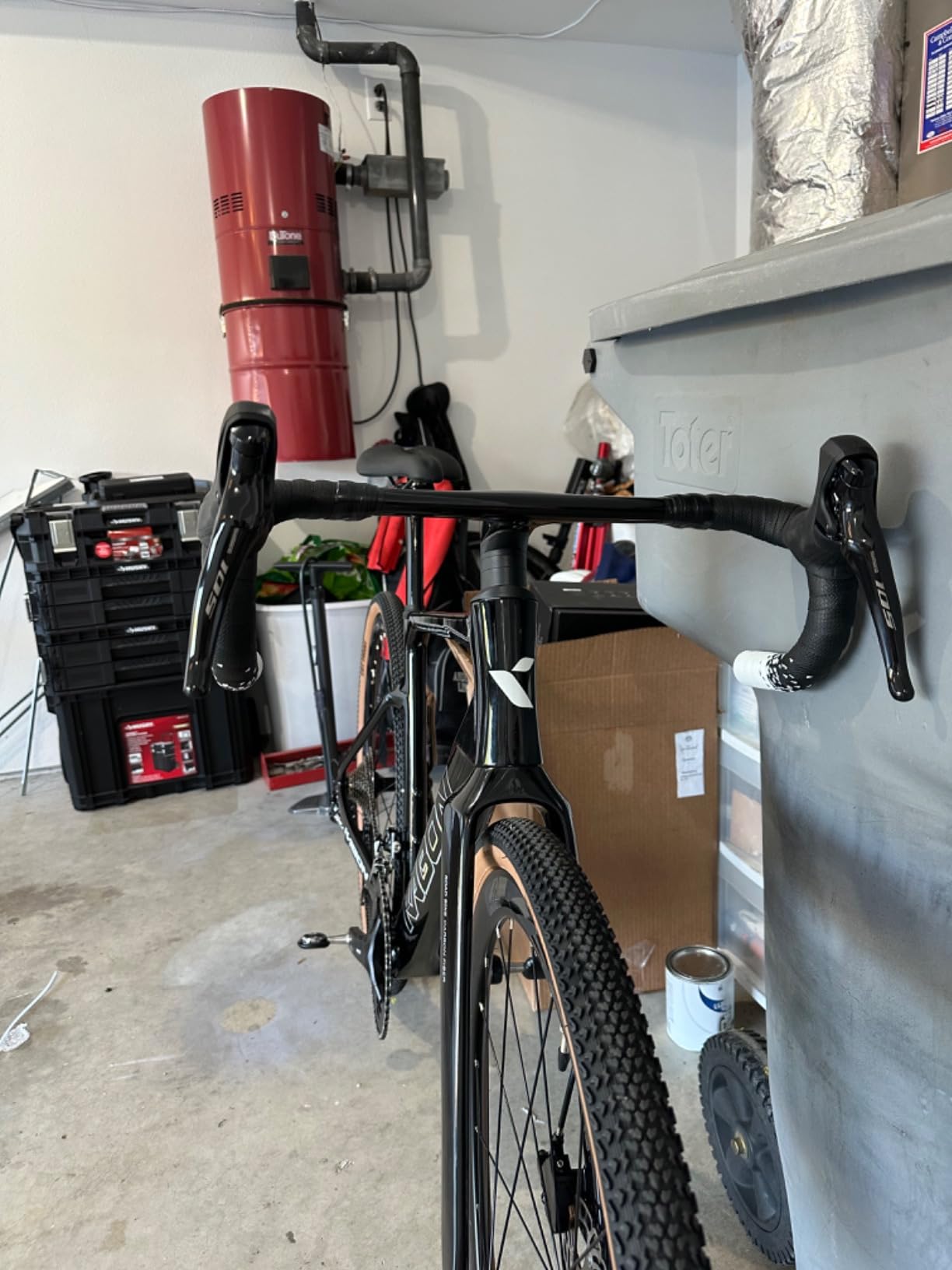 KABON Carbon Gravel Road Bike, T800 Carbon Fiber Frame Adventure Bicycle with 105 R7000 22 Speed Disc Brake Racing Bicycle for Men and Women customer photo 1