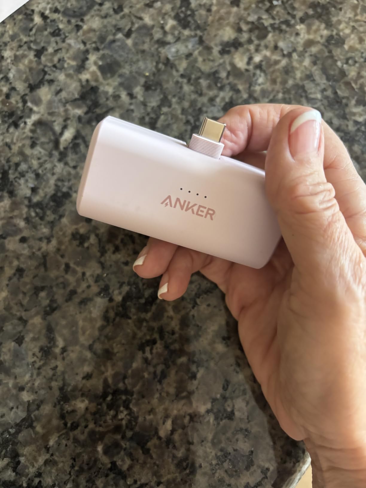 Anker Nano Power Bank,5,000mAh Portable Charger, Built-in USB-C Connector customer photo 1