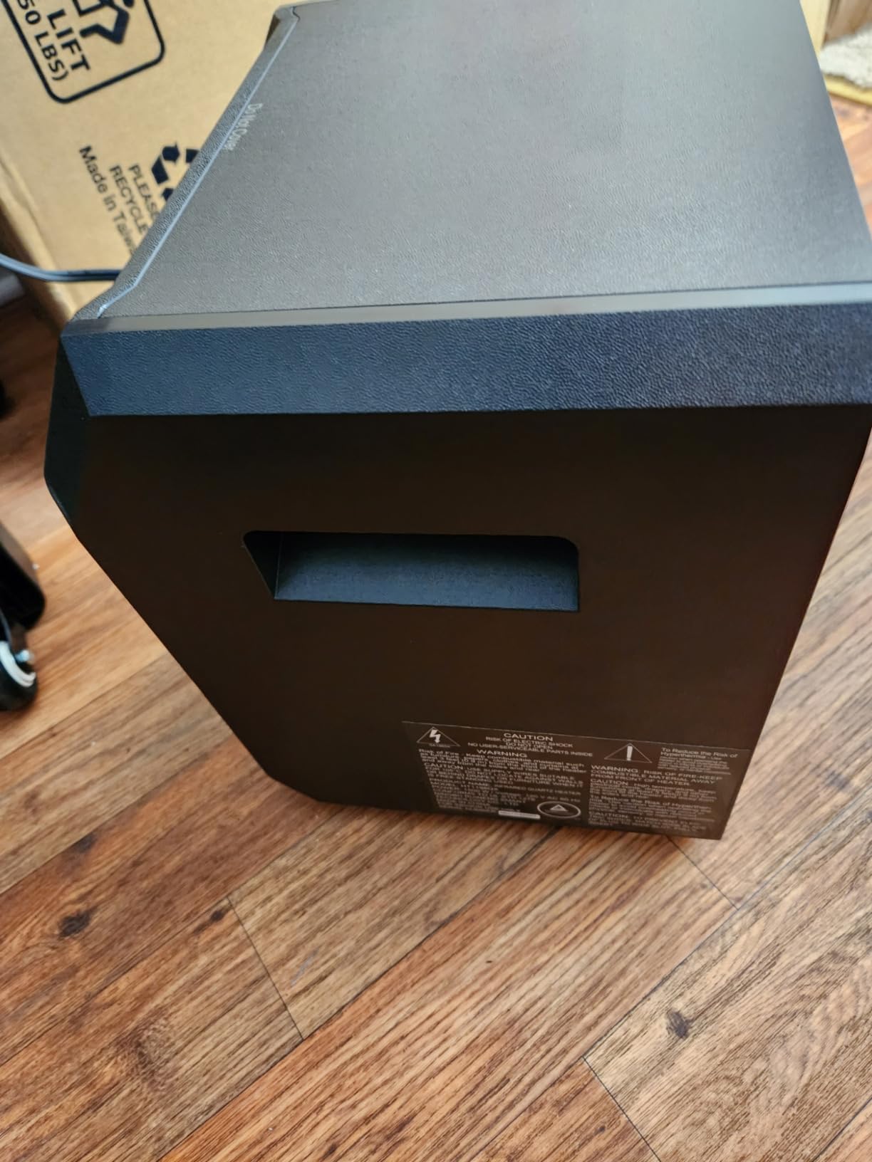 Space Heater 1500W Infrared Heater for Indoor Use WEWARM customer photo 1