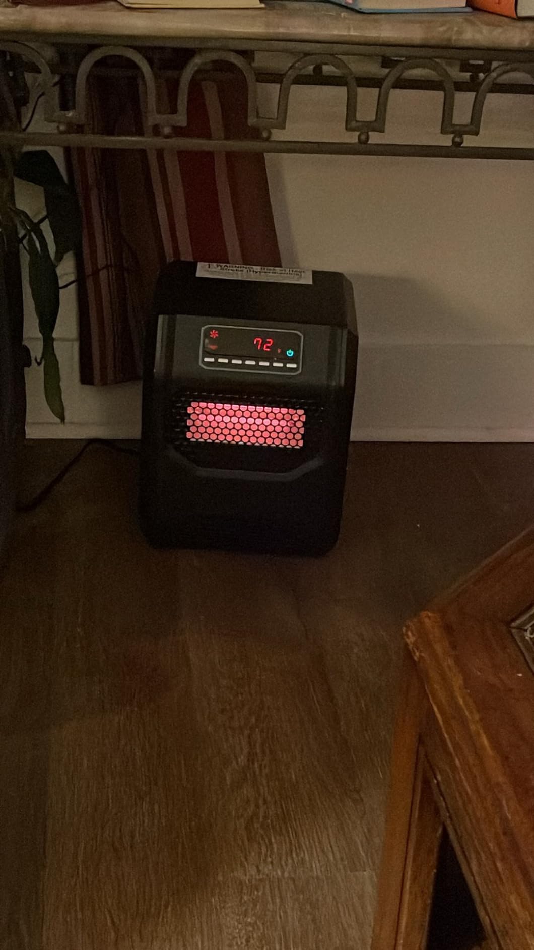 Space Heater 1500W Infrared Heater for Indoor Use WEWARM customer photo 2