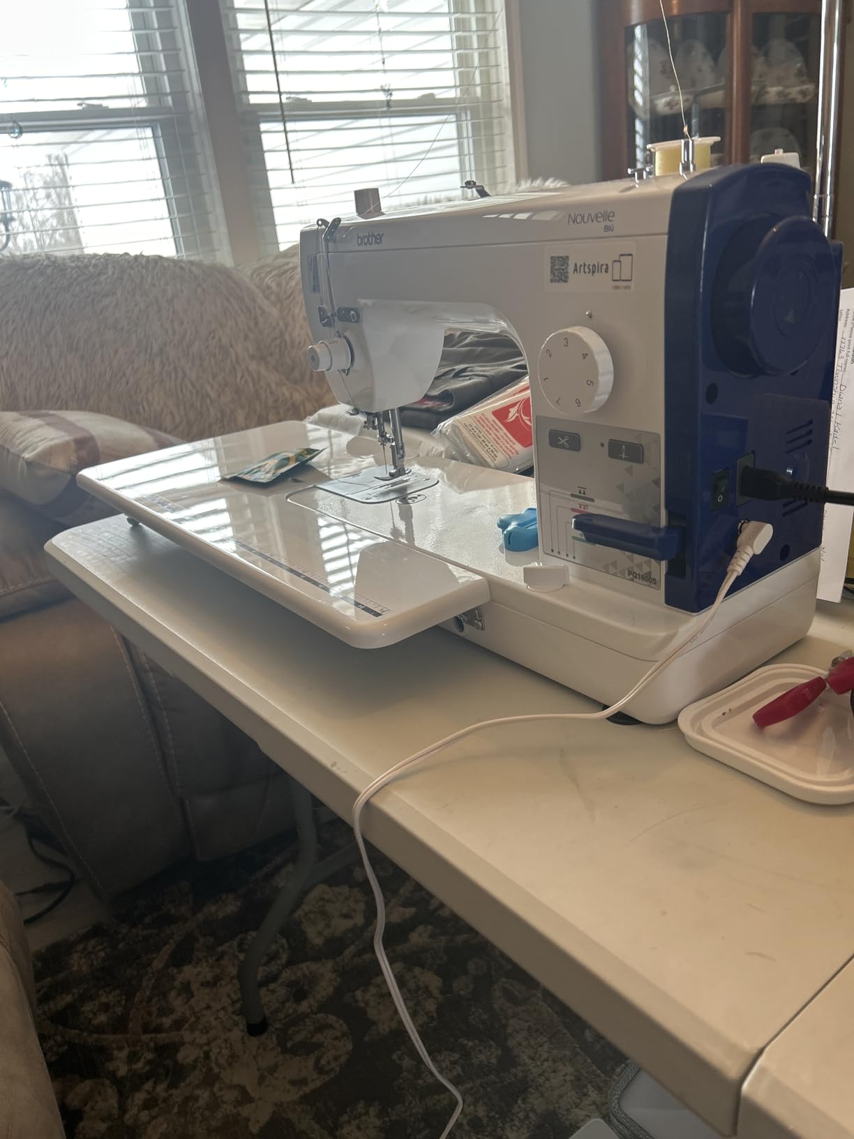 Brother PQ1600S High-Speed Straight Stitch Sewing Machine customer photo 2