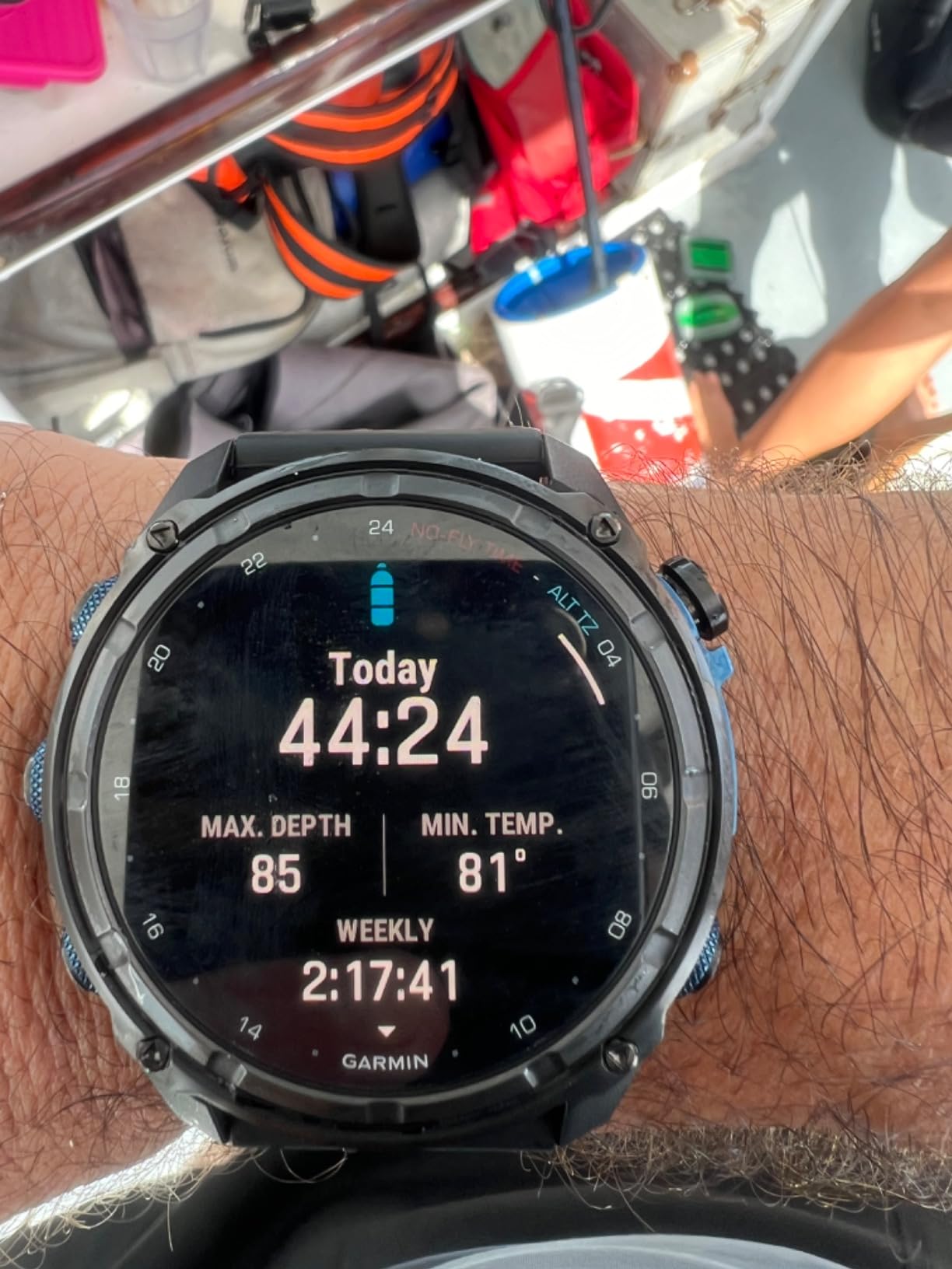 Garmin Descent™ Mk3i, Watch-Style Dive Computer, 51mm, Black customer photo 1